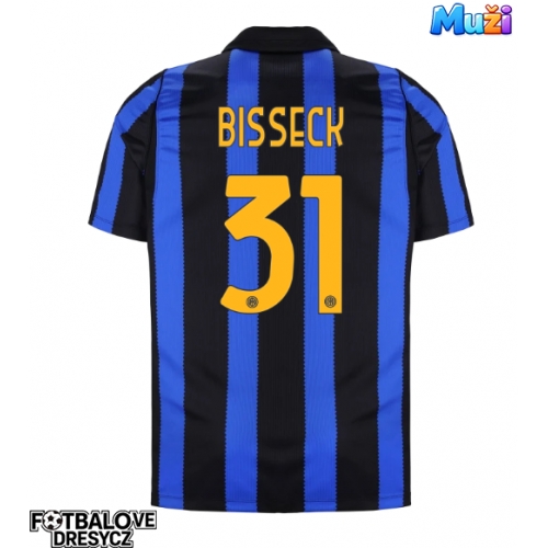Inter Milan Yann Bisseck #31 Domácí Dres 2026-27 Krátký Rukáv Inter Milan Yann Bisseck #31 Domácí Dres 2026-27 Krátký Rukáv